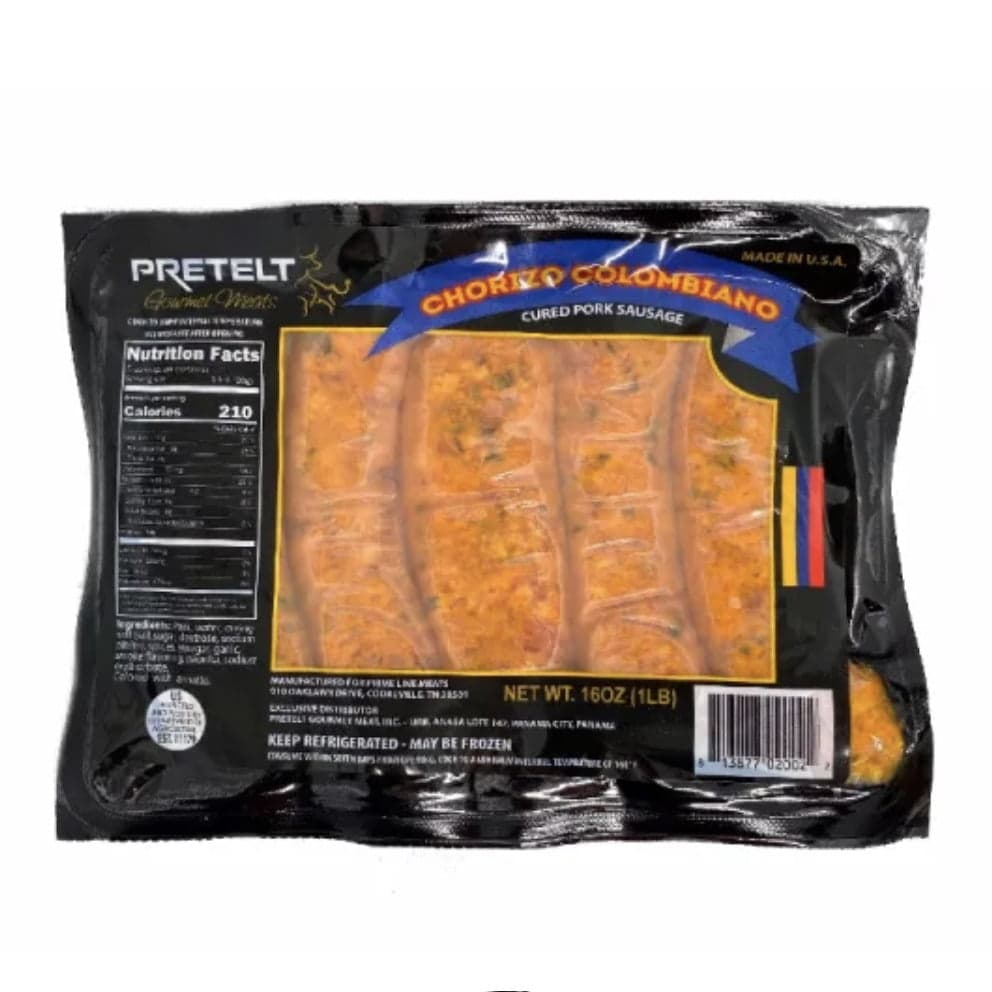 PRETELT CHORIZO COLOMBIANO 1LB