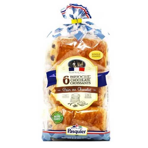 PASQUIER BRIOCHE CHOCOLATE CROISSANT 270G