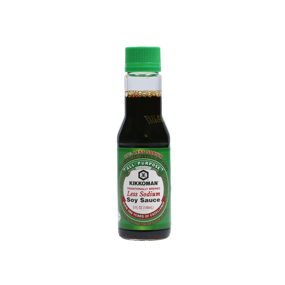 KIKKOMAN SALSA DE SOYA LESS SODIUM BOTELLA 5OZ
