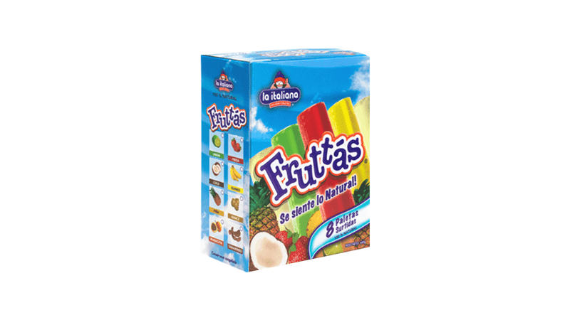 LA ITALIANA CAJA PALETA DE HELADO SURTIDA 640GR