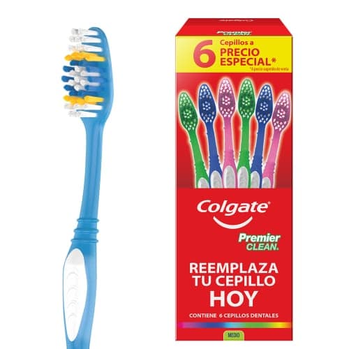 COLGATE CEPILLO DE DIENTES PREMIER CLEAN X1