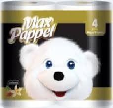 MAX PAPEL HIGIENICO 12X4 DORADO NEGRO