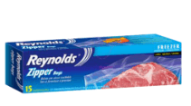 REYNOLDS ZIPPER BAGS FREEZER QUART SIZE 20 U