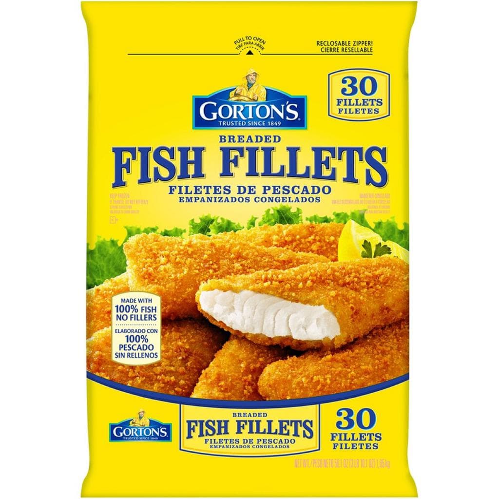 GORTONS FILETES DE PESCADO APANADO 30U