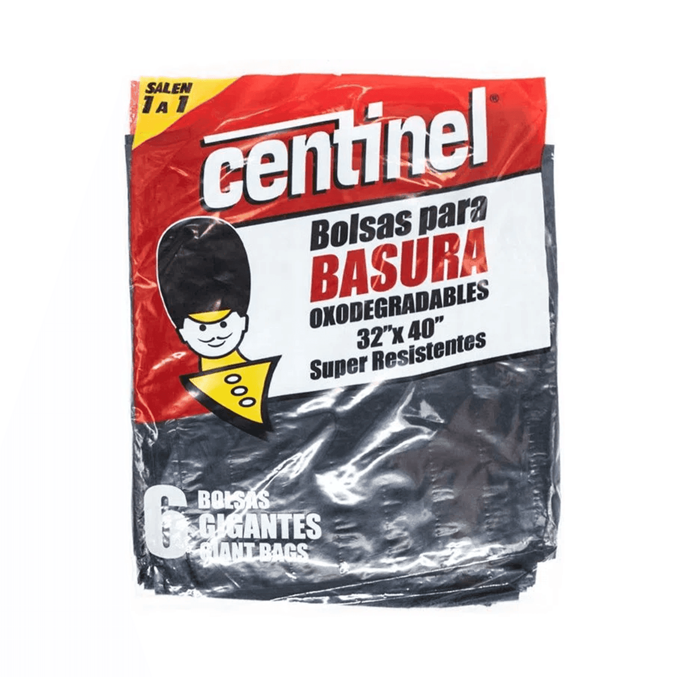 CENTINEL BOLSA DE BASURA 32X40