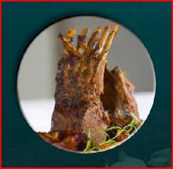 COSTILLA DE CORDERO A LA MEXICANA